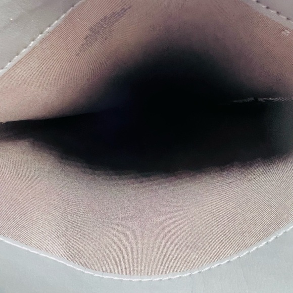 MARC FISHER WOMEN’S BEAUTIFUL TALL GRAY LEATHER PLATFORM MALENA BOOTS SIZE 8.5 - Picture 5 of 15